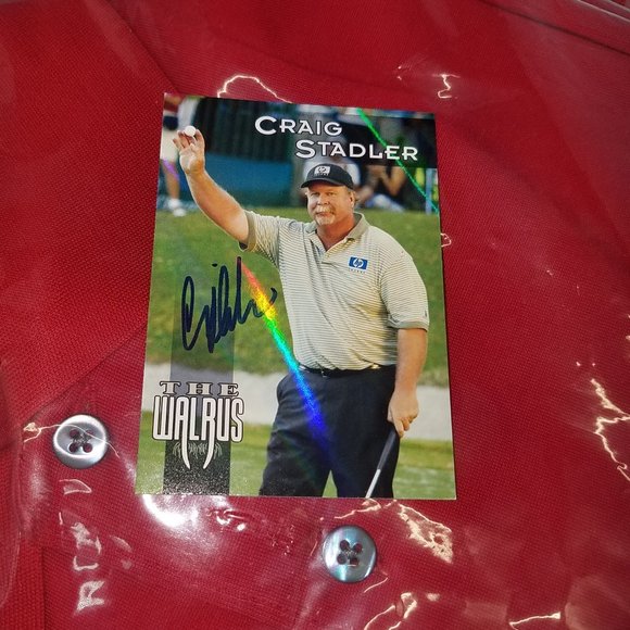 Golf Shirt Walruswear by Craig Stadler - GEORGIA BULLDOGS RED! - Picture 5 of 6